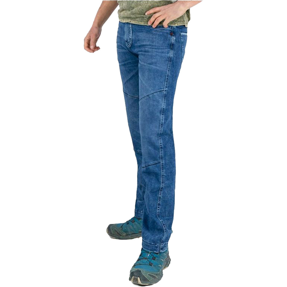 Jeanstrack pantalón montaña hombre TURIA climbing pant AZ vista detalle