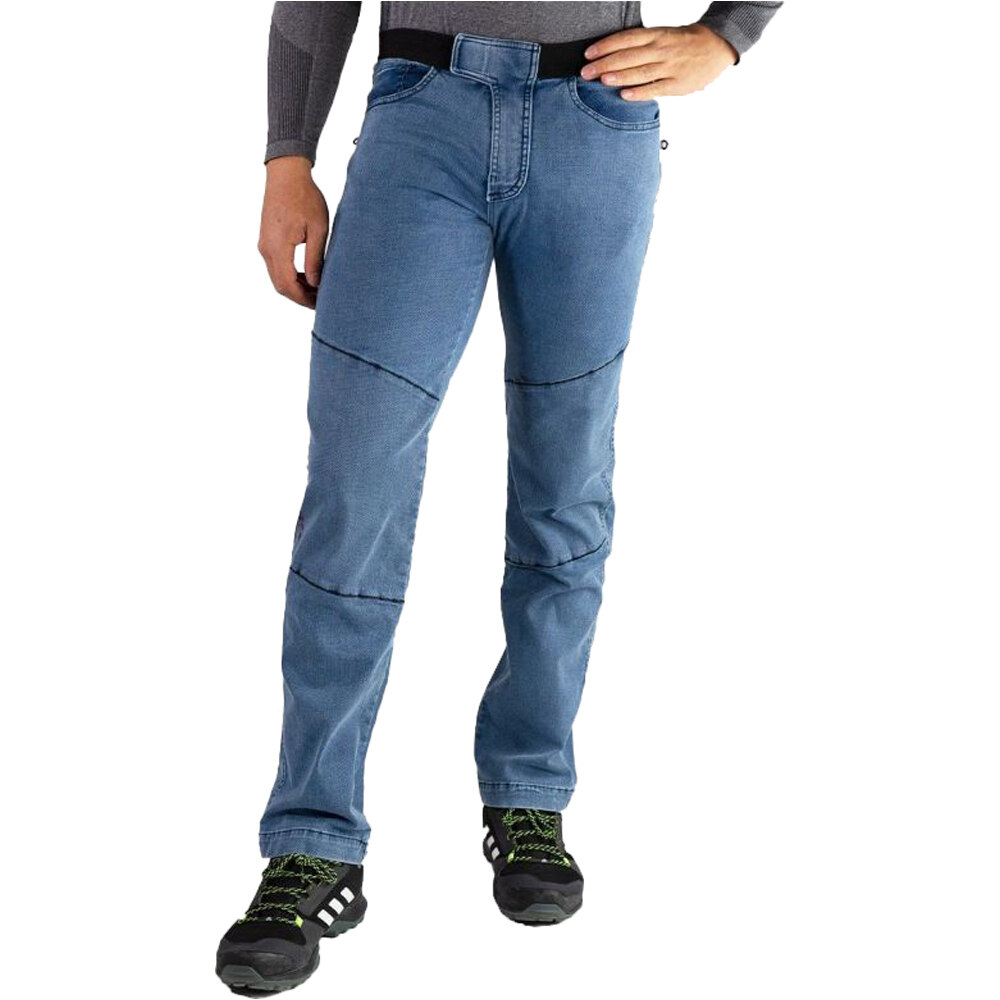 Jeanstrack pantalón montaña hombre TURIA ECO climbing pant AZ vista frontal