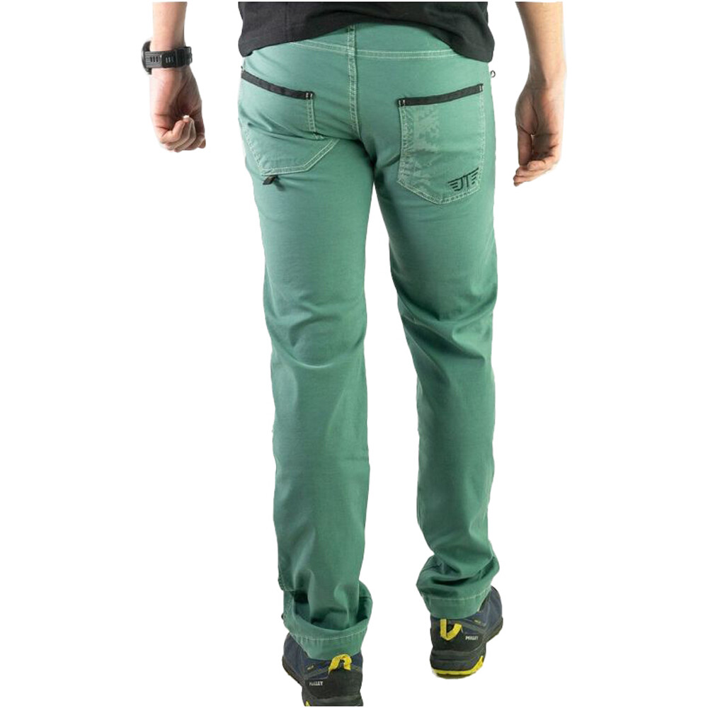 Jeanstrack pantalón montaña hombre TURIA TOTEM climbing pant vista detalle