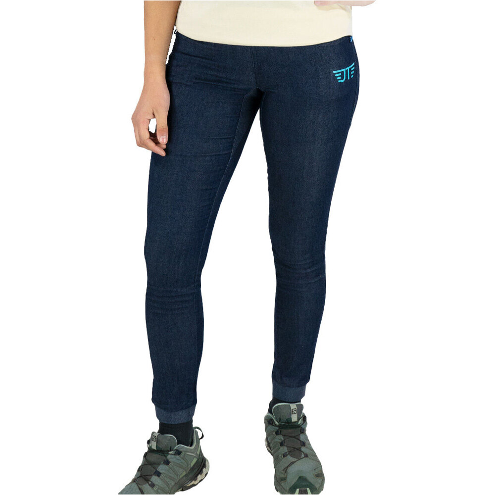 Jeanstrack pantalón montaña mujer DENA JEANS W'S climbing pant AZ vista trasera