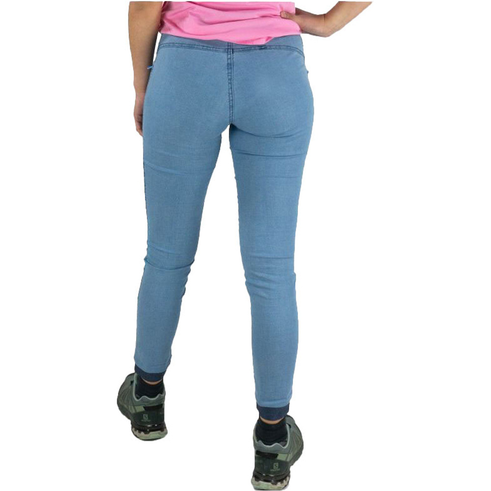 Jeanstrack pantalón montaña mujer DENA W'S climbing pant AZ vista detalle