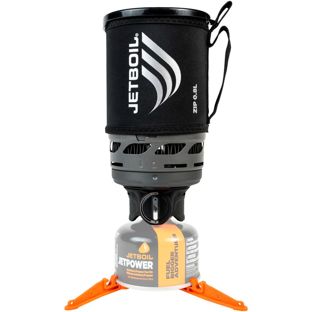 Jetboil hornillo montaña ZIP 0.8 CARBON NEW vista frontal