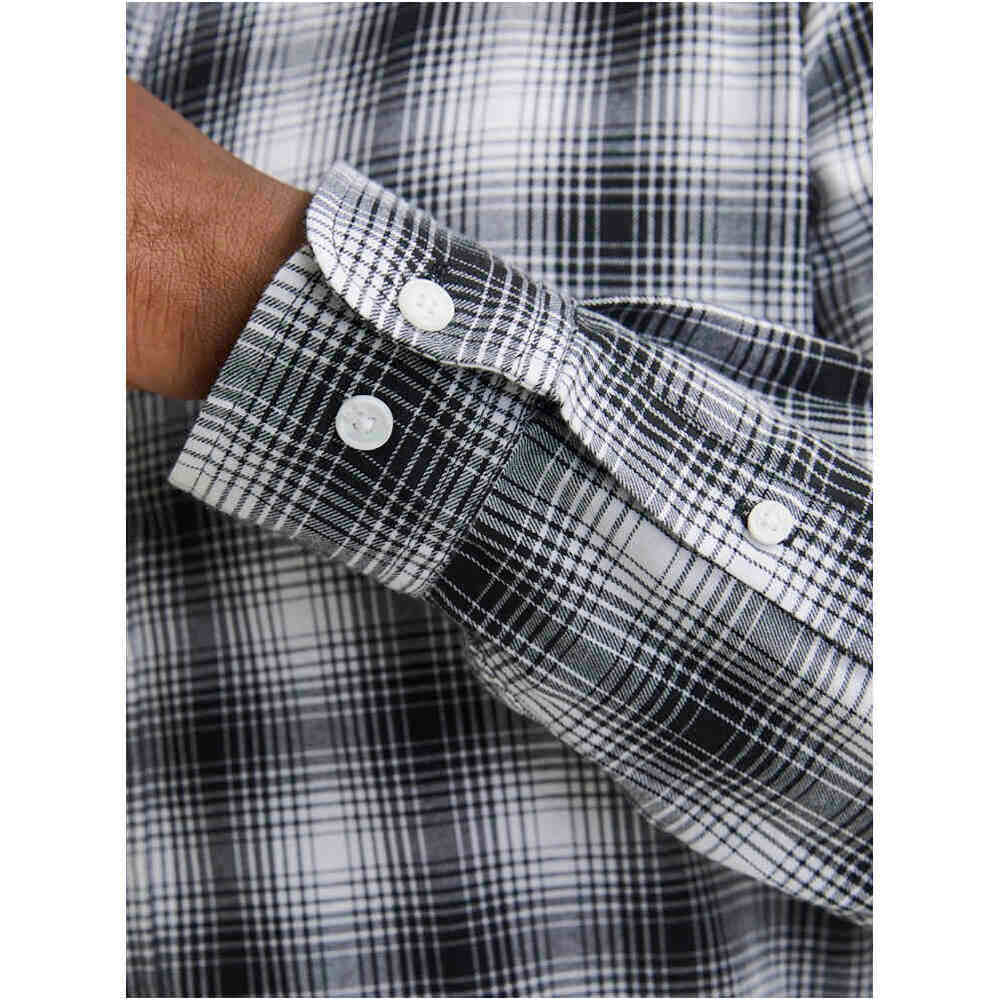 J&J camisa manga larga hombre JCOCHARLIE CHECK SHIRT LS vista detalle