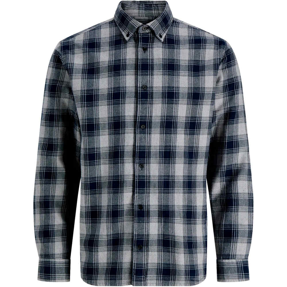J&J camisa manga larga hombre JPRBLUHARVEY CHECK LS SHIRT SN vista detalle