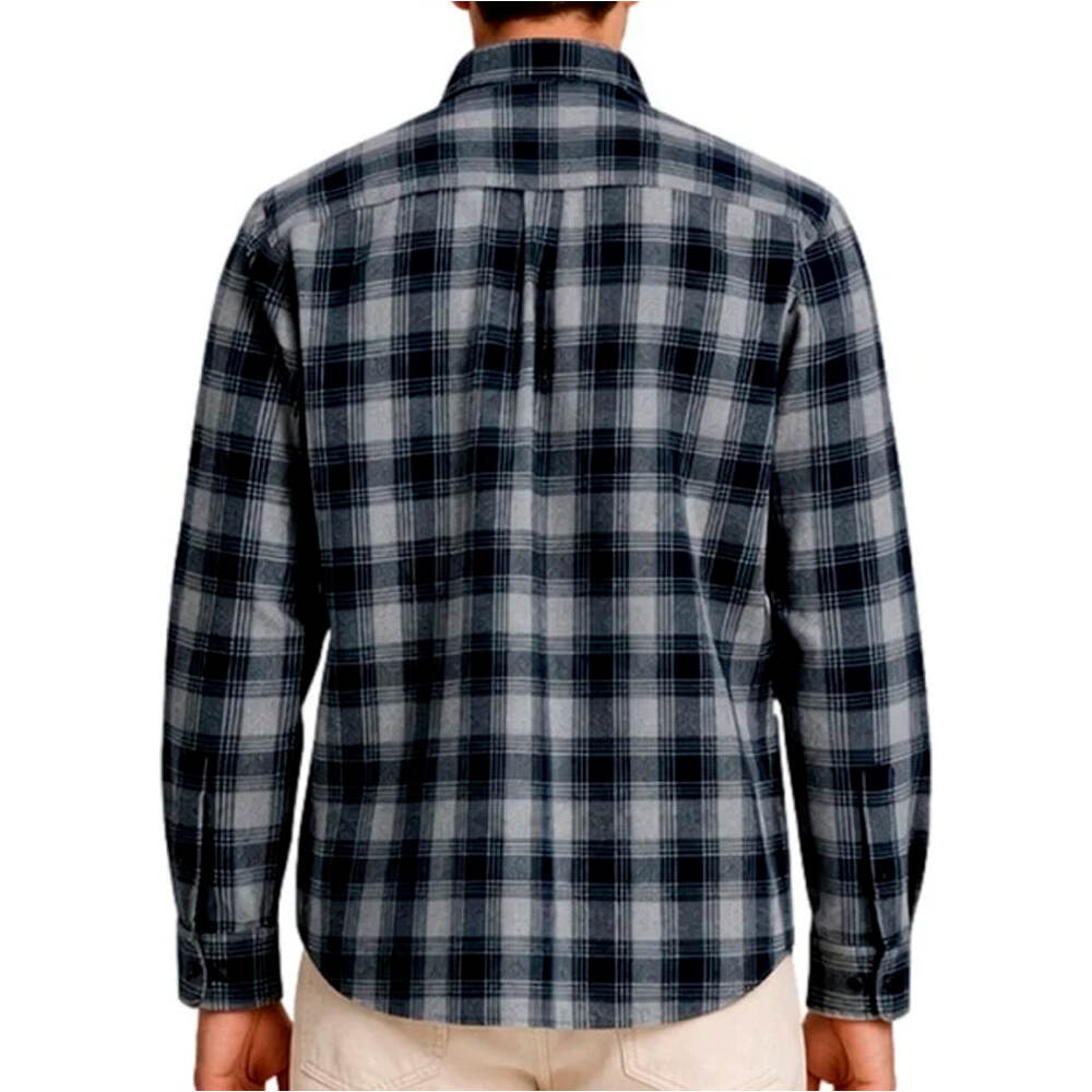 J&J camisa manga larga hombre JPRBLUHARVEY CHECK LS SHIRT SN vista trasera