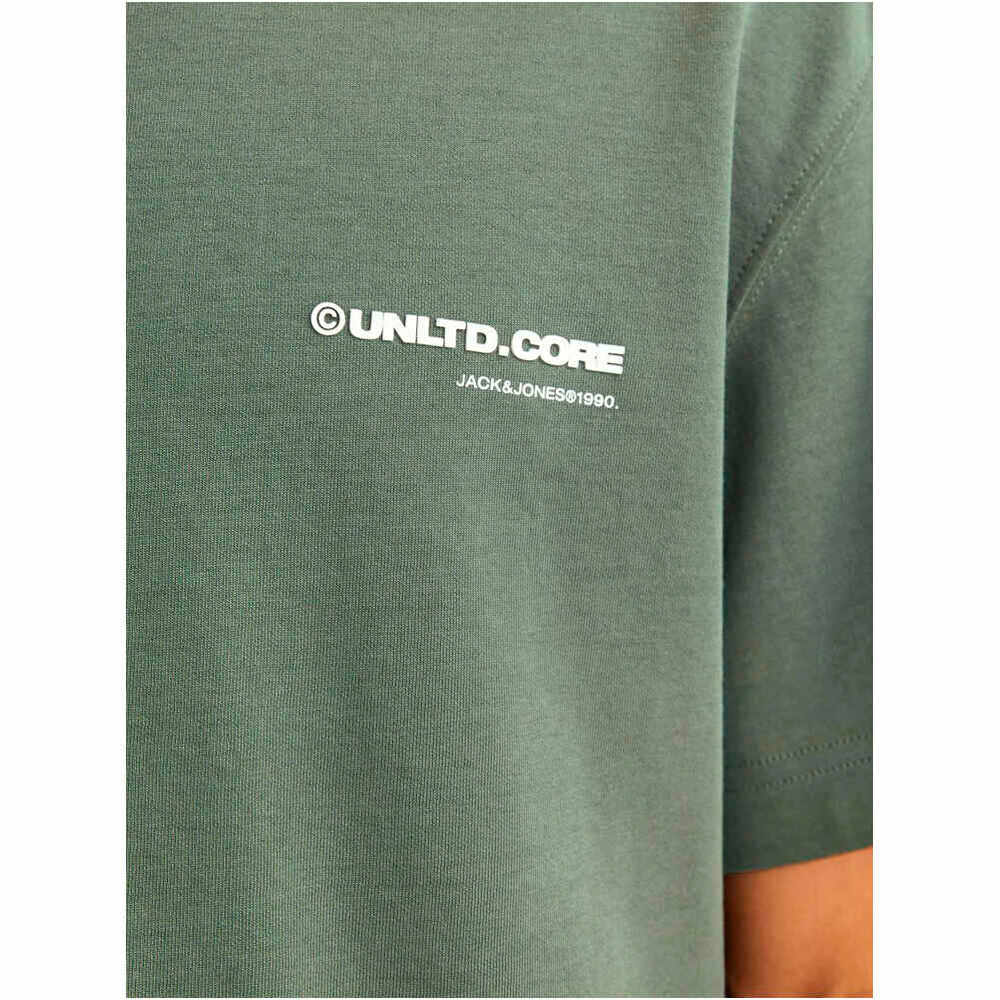 J&J camiseta manga corta hombre JCOAERO PRINT TEE SS CREW NECK NOOS vista detalle