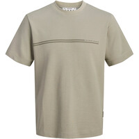 J&J camiseta manga corta hombre JCOFUSION CHEST BRAND TEE SS CREW NOOS vista detalle