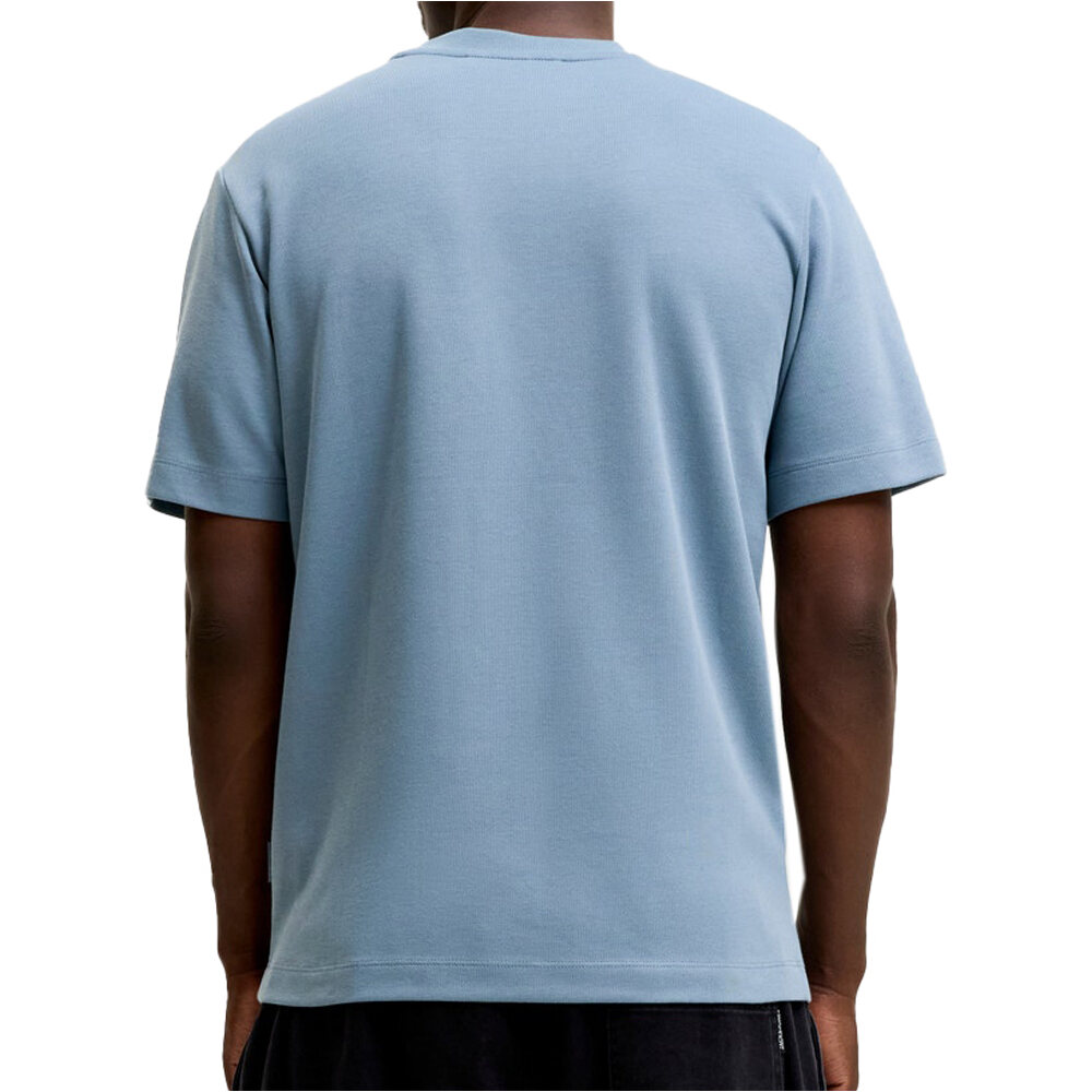 J&J camiseta manga corta hombre JCOFUSION CHEST BRAND TEE SS CREW NOOS vista trasera