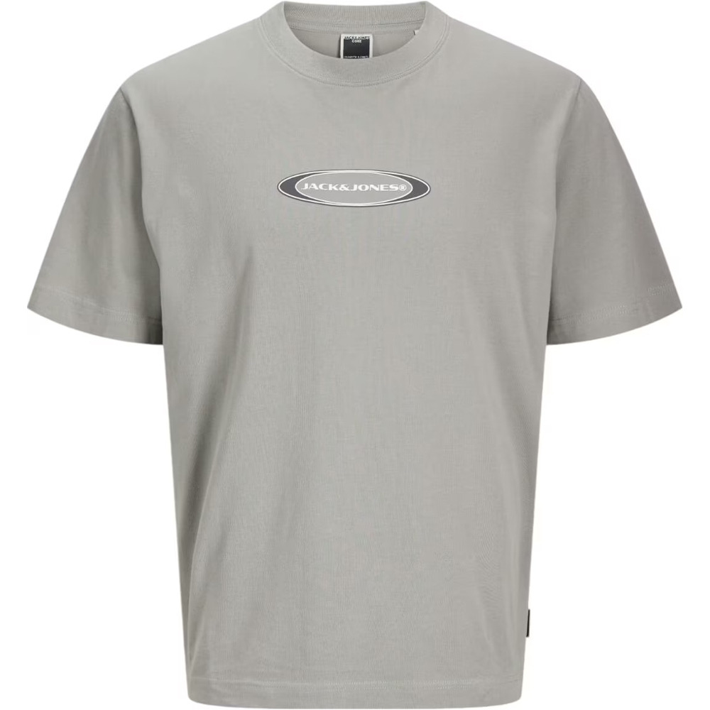 J&J camiseta manga corta hombre JCOPACER BRANDING PRINT TEE SS CREW NECK vista frontal