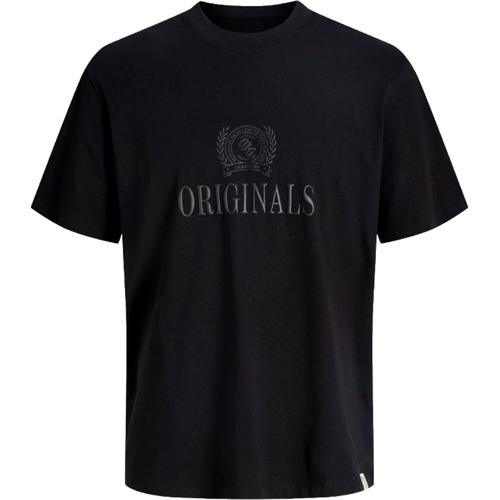 J&J camiseta manga corta hombre JORFREDERIKSBERG MONOGRAM TEE SS CN SN vista frontal