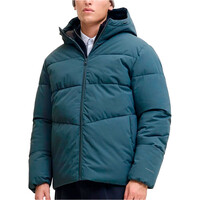 J&J chaquetas hombre JJGLOBAL PUFFER JACKET vista frontal