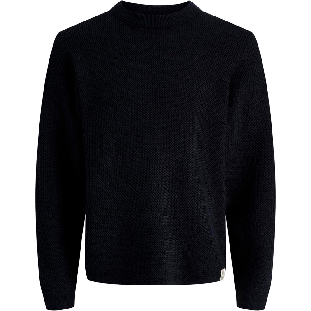 J&J jersey hombre JORFREDERIKSBERG KNIT STRUCTURE CREW SN vista frontal