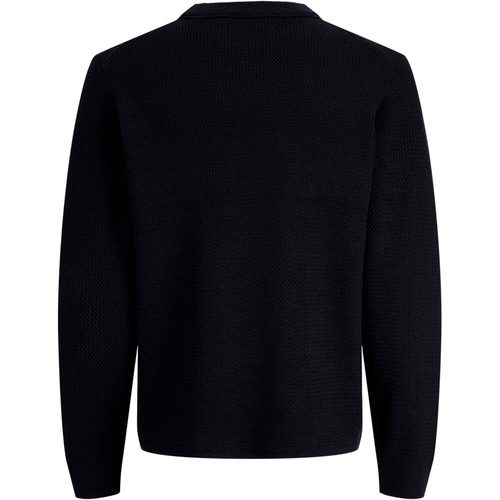 J&J jersey hombre JORFREDERIKSBERG KNIT STRUCTURE CREW SN vista trasera