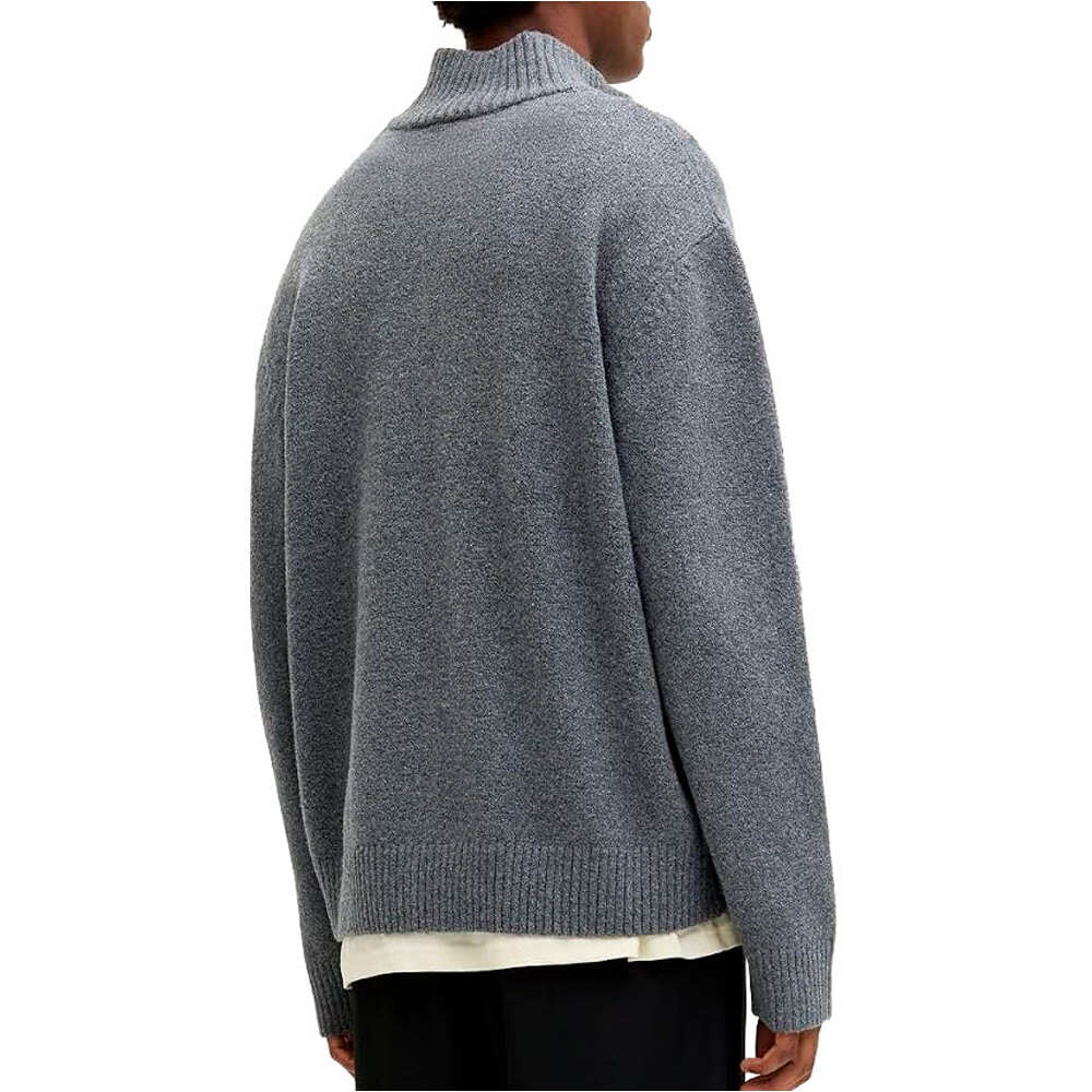 J&J jersey hombre JORNORREBRO KNIT HALF ZIP SN vista trasera