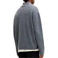 J&J jersey hombre JORNORREBRO KNIT HALF ZIP SN vista trasera