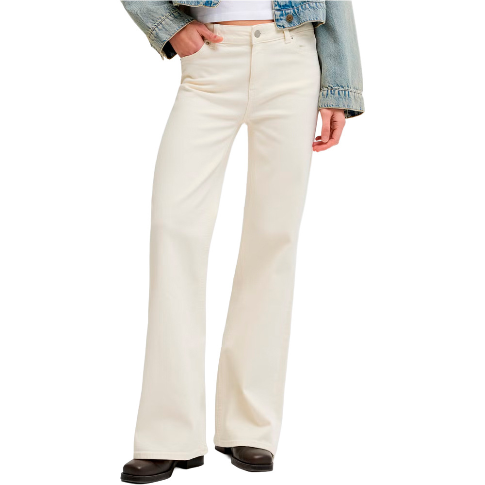 J&J pantalón mujer JXROME FLARED MW C171 DNM SN vista frontal