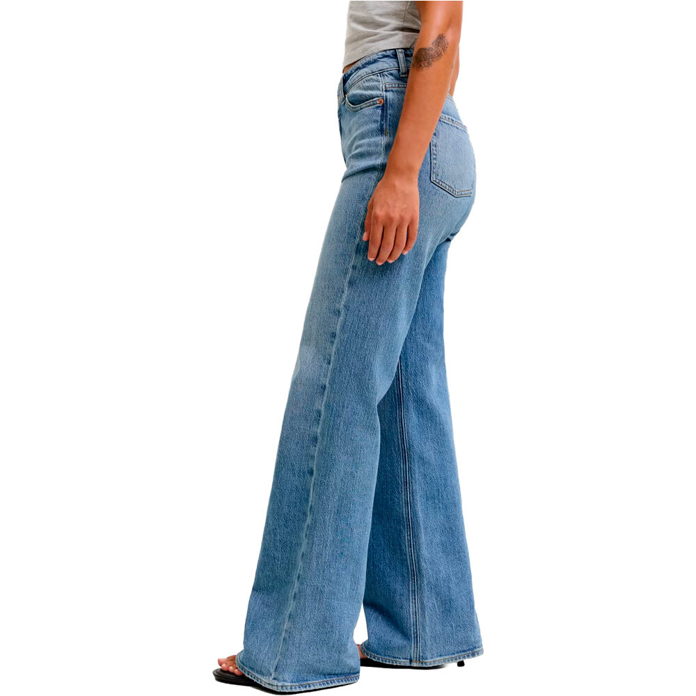 J&J pantalón mujer JXROME FLARED MW C9189 JEANS DNM NOOS vista detalle