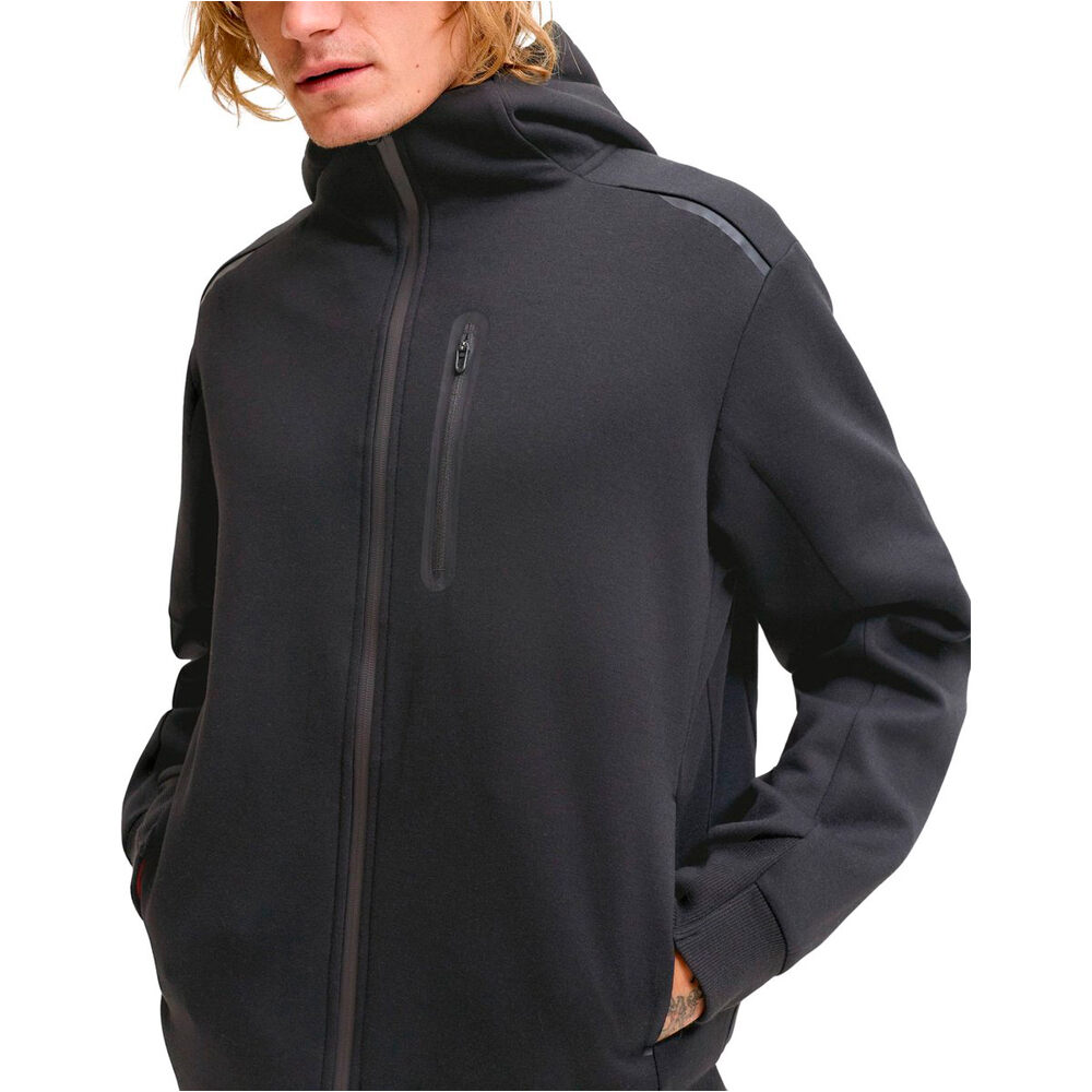J&J sudadera hombre JCOFUSION SWEAT FULL ZIP HOOD vista detalle