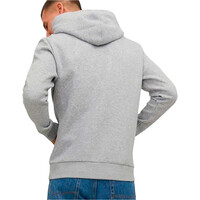 J&J sudadera hombre JJECORP LARGE PRINT LOGO S HOOD NOOS vista trasera