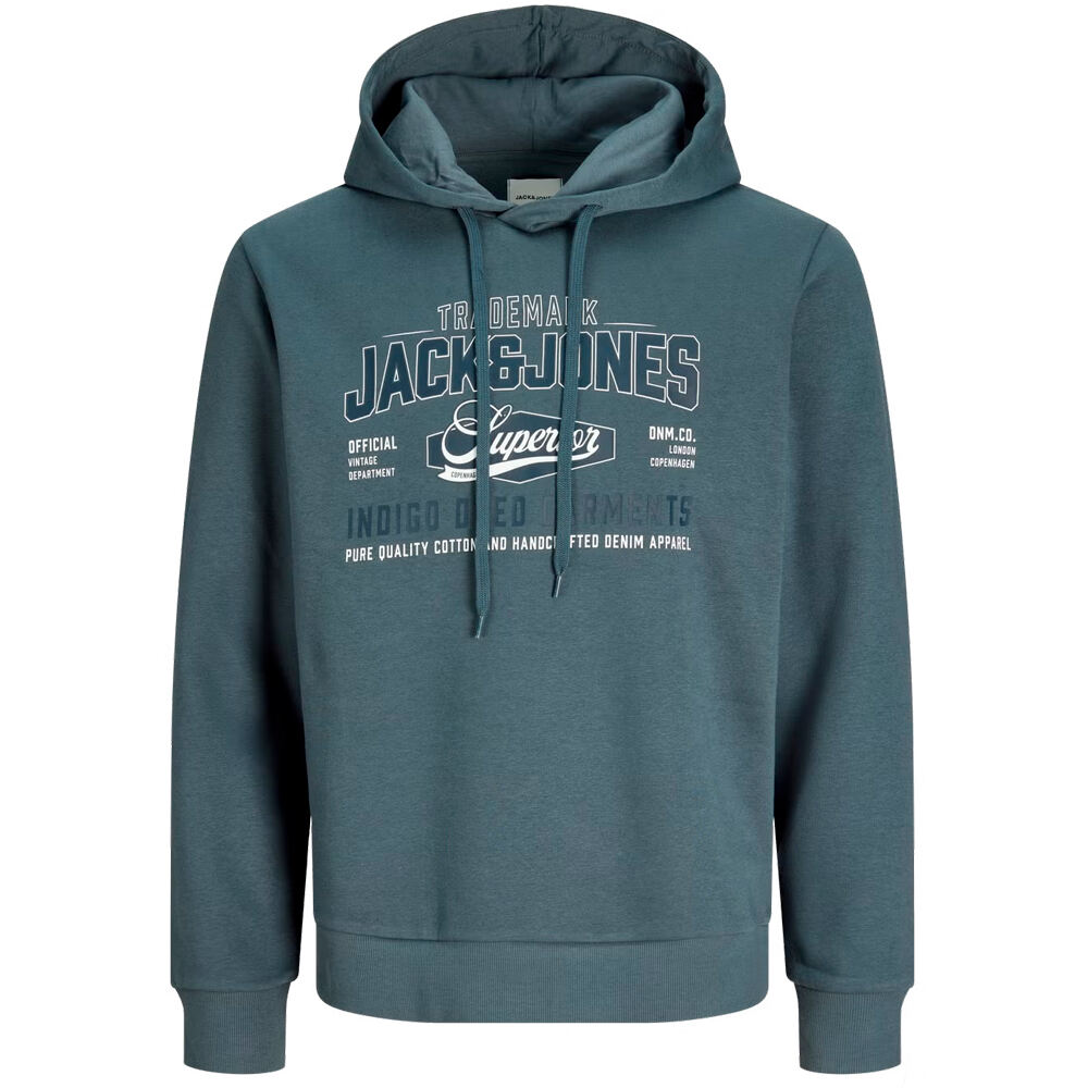 J&J sudadera hombre JJELOGO SWEAT HOOD 2 COL AW26 SN 05