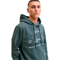 J&J sudadera hombre JJELOGO SWEAT HOOD 2 COL AW26 SN vista detalle