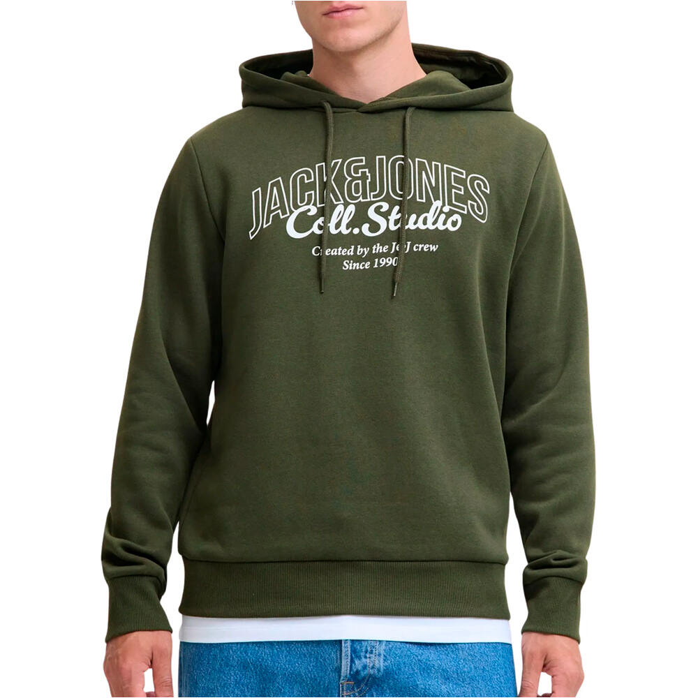 J&J sudadera hombre JJMAKOTO vista frontal
