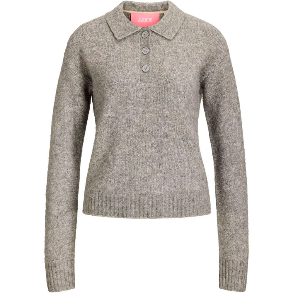 J&J sudadera mujer JXCATALINA DIVERSE POLO KNIT vista frontal