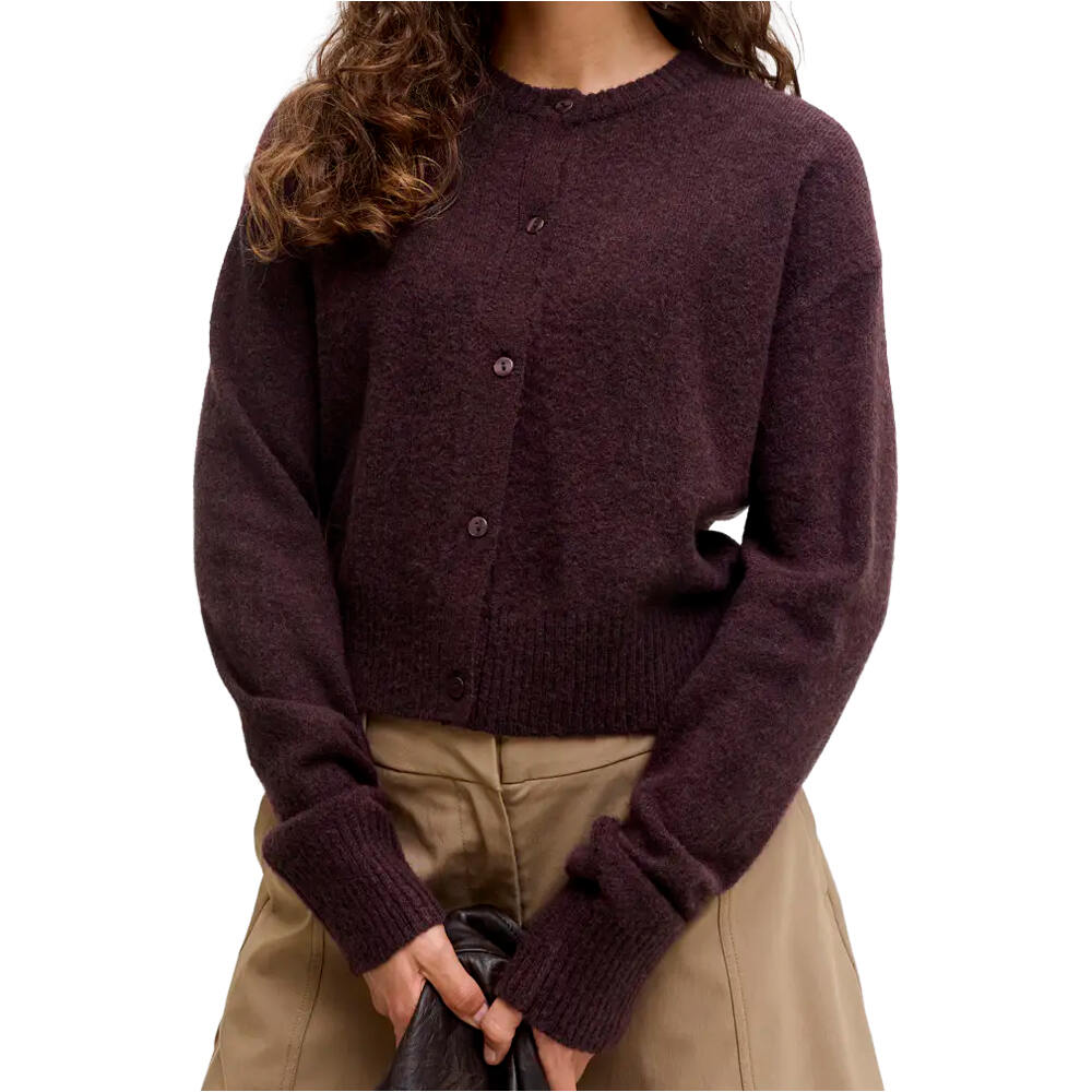 J&J sudadera mujer JXNATALIE DIVERSE CARDIGAN KNIT SN vista detalle