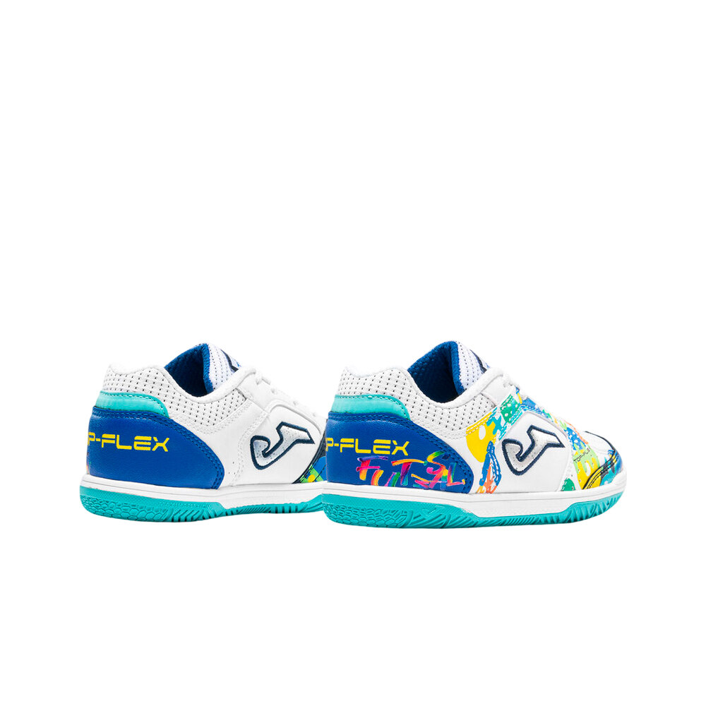 Joma botas fútbol sala niño TOP FLEX JR 2602 IN BL puntera
