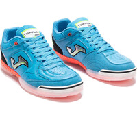 Joma botas fútbol sala TOP FLEX AZ lateral interior