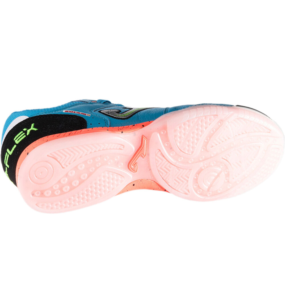 Joma botas fútbol sala TOP FLEX AZ vista trasera