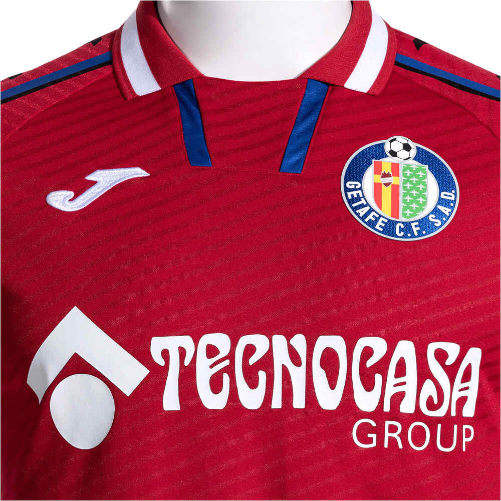 Joma camiseta de fútbol oficiales GETAFE 25 2 vista detalle