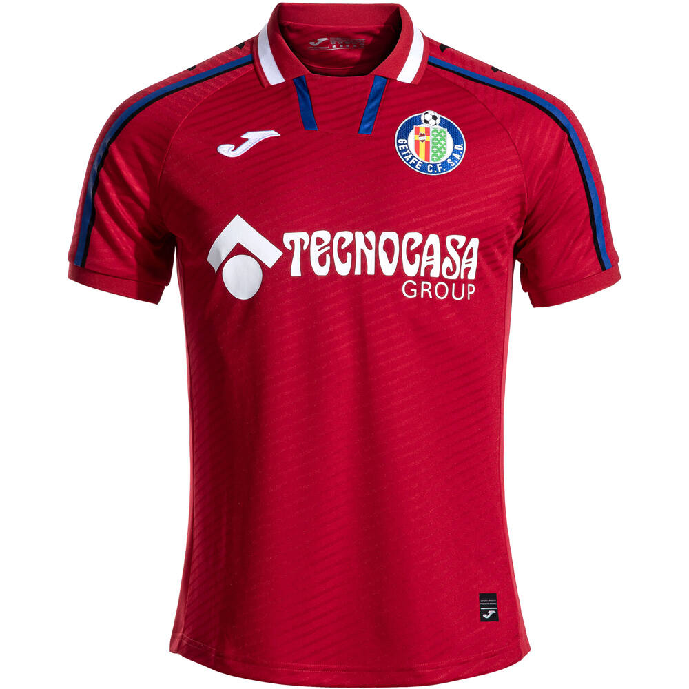 Joma camiseta de fútbol oficiales GETAFE 25 2 vista frontal