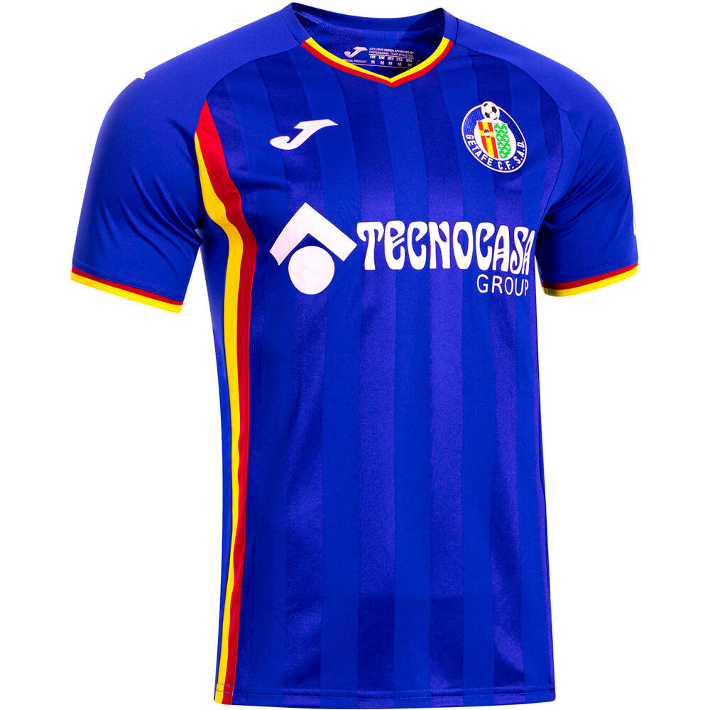 Joma camiseta de fútbol oficiales niño GETAFE 26 1 JR AZ vista detalle