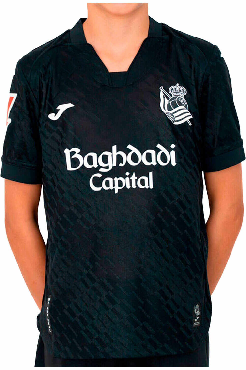 Joma camiseta de fútbol oficiales niño R.SOCIEDAD 27 A JSY Y vista frontal
