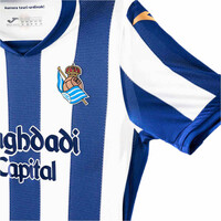 Joma camiseta de fútbol oficiales niño R.SOCIEDAD 27 H JSY Y 03