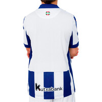 Joma camiseta de fútbol oficiales niño R.SOCIEDAD 27 H JSY Y vista trasera