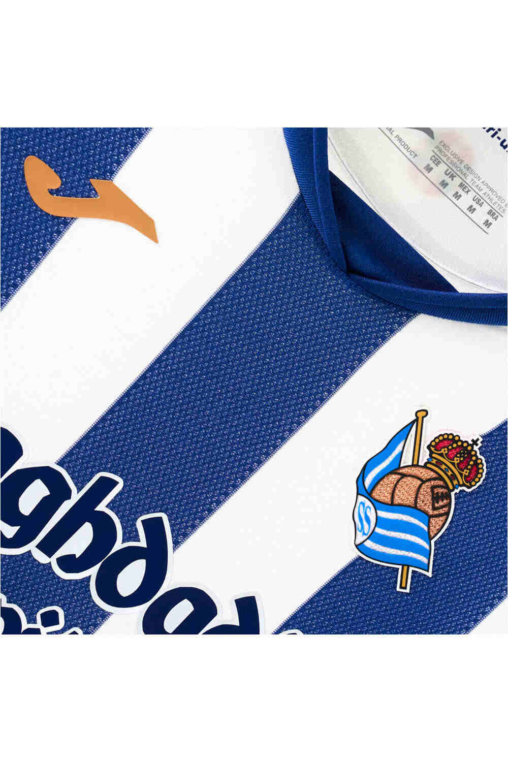Joma camiseta de fútbol oficiales R.SOCIEDAD 27 H JSY 03