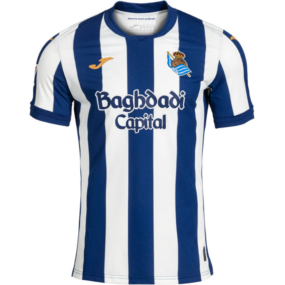 Joma camiseta de fútbol oficiales R.SOCIEDAD 27 H JSY vista detalle