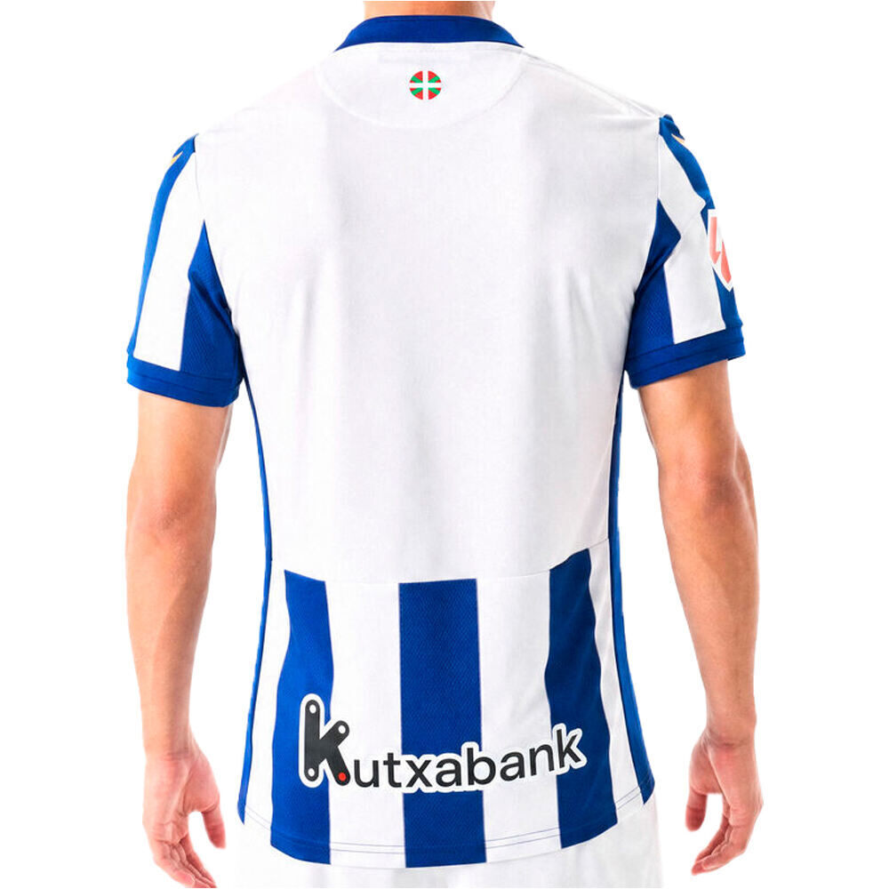 Joma camiseta de fútbol oficiales R.SOCIEDAD 27 H JSY vista trasera