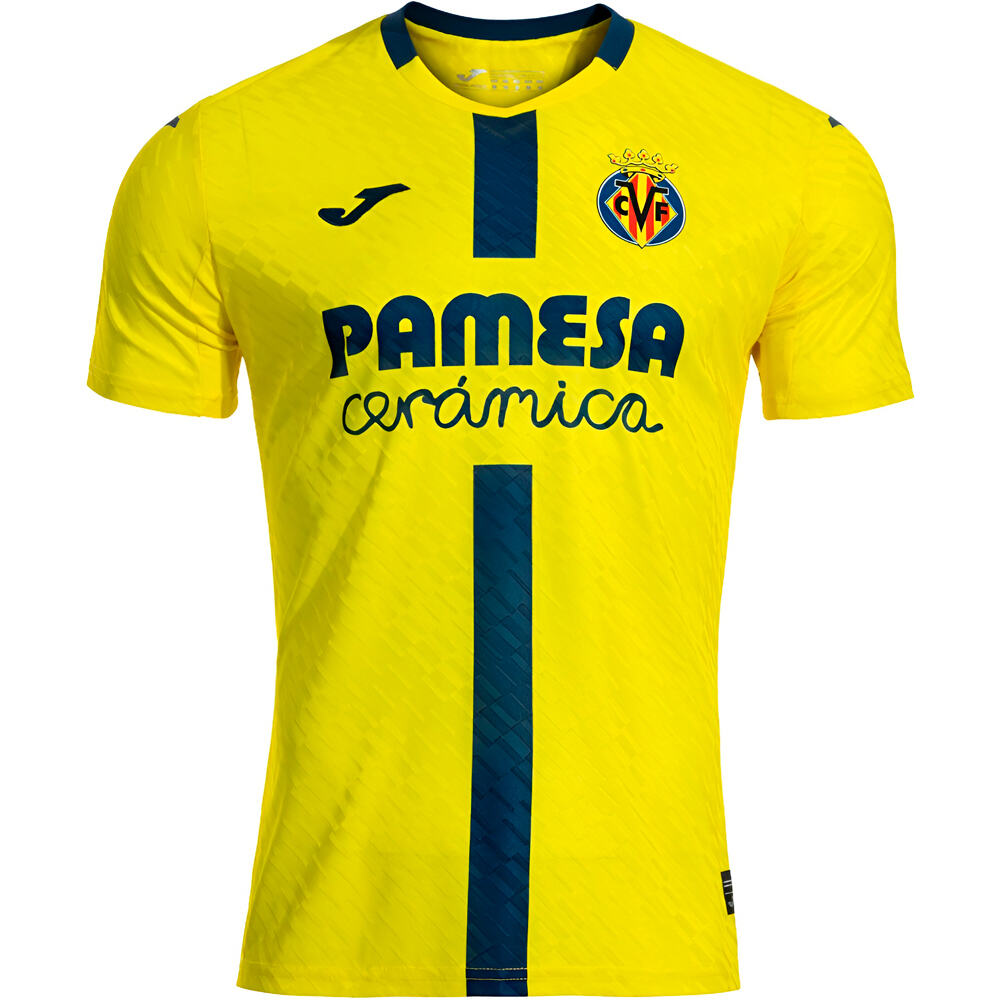 Joma camiseta de fútbol oficiales VILLAREAL 26 1 AMMN vista frontal