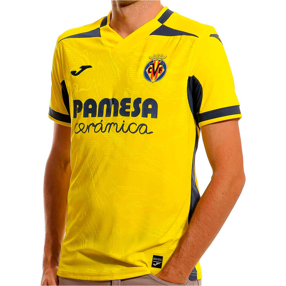Joma camiseta de fútbol oficiales VILLAREAL 27 1 AMMN vista frontal