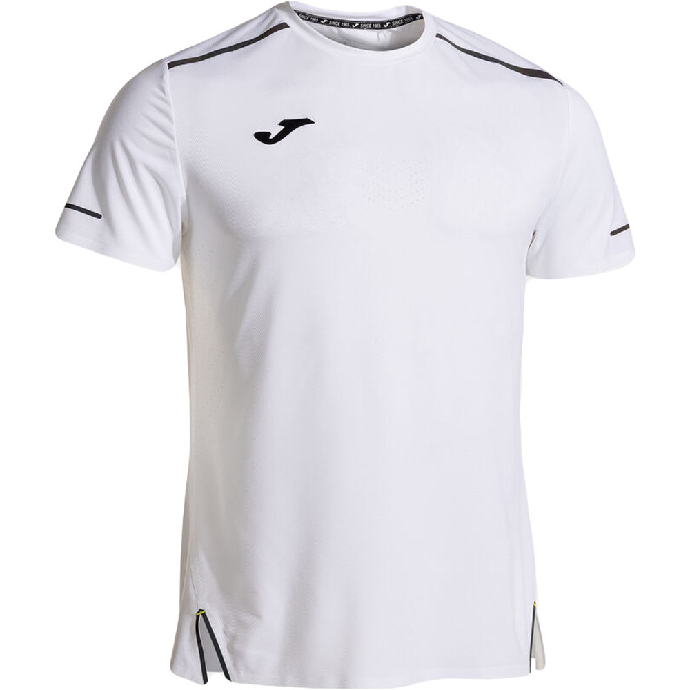Joma camiseta tenis manga corta hombre CAM RANKING SR BL vista detalle