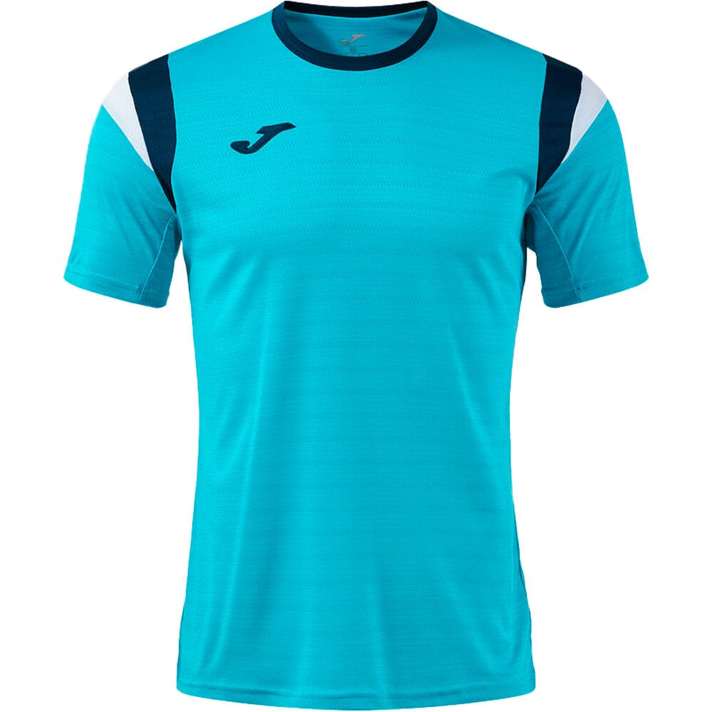 Joma camiseta tenis manga corta hombre CAM TERRA TURQMN vista frontal