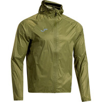 Joma CHAQUETA RUNNING HOMBRE CHUBASQUERO R-TRAIL NATURE VERDE vista frontal