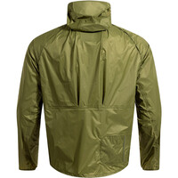 Joma CHAQUETA RUNNING HOMBRE CHUBASQUERO R-TRAIL NATURE VERDE vista trasera
