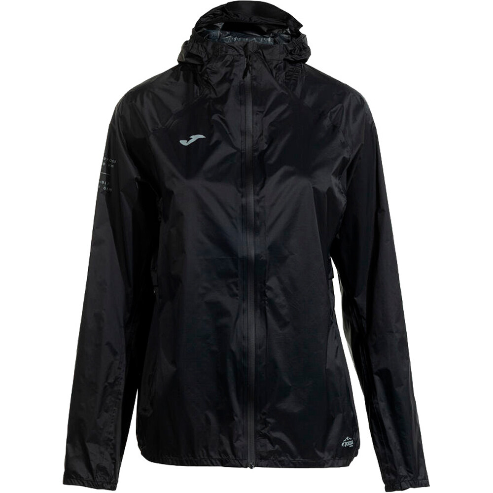 Joma CHAQUETA RUNNING MUJER CHUBASQUERO TRAIL LONDON vista frontal