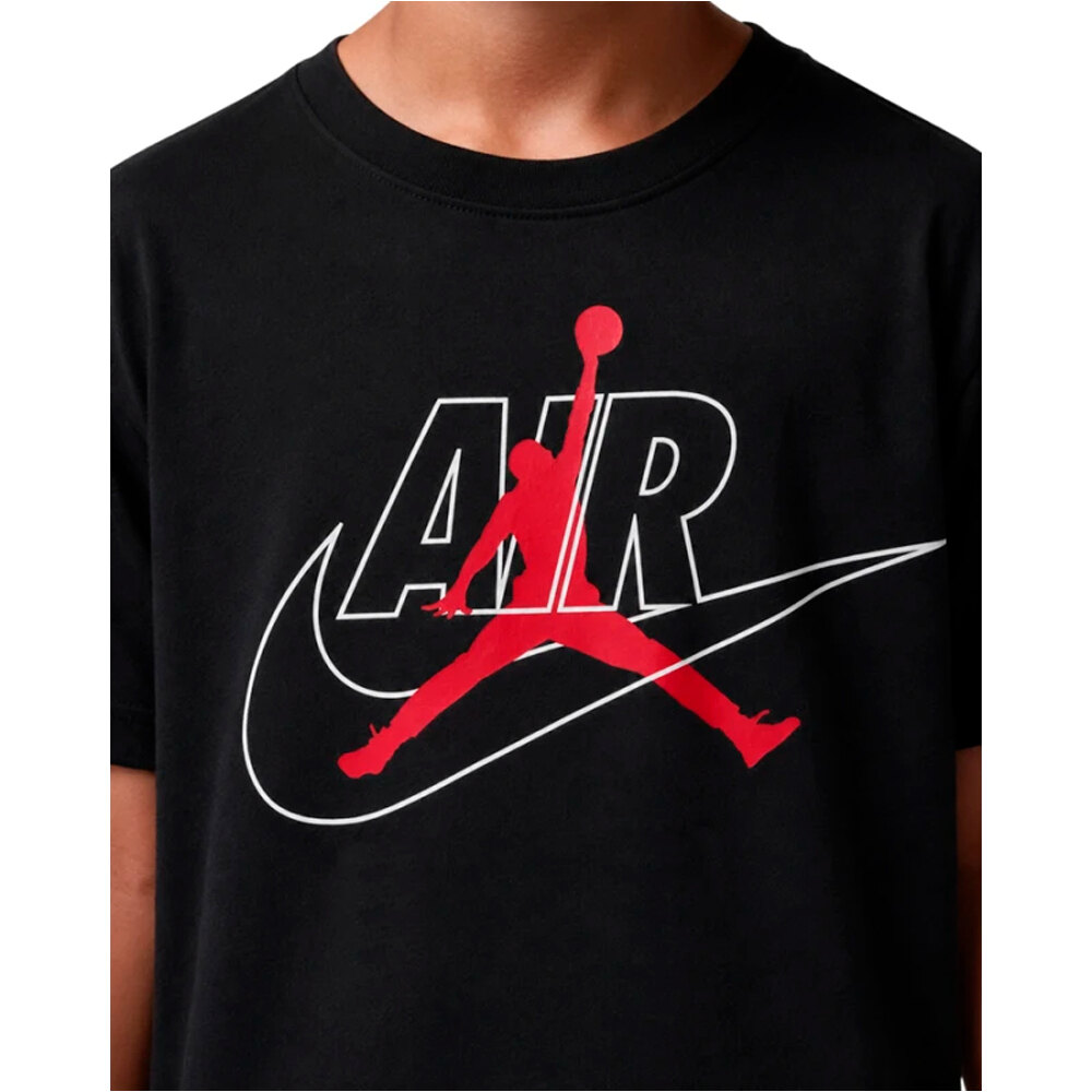 Jordan camiseta manga corta niño AIR SWOOSH JM SS TEE vista detalle