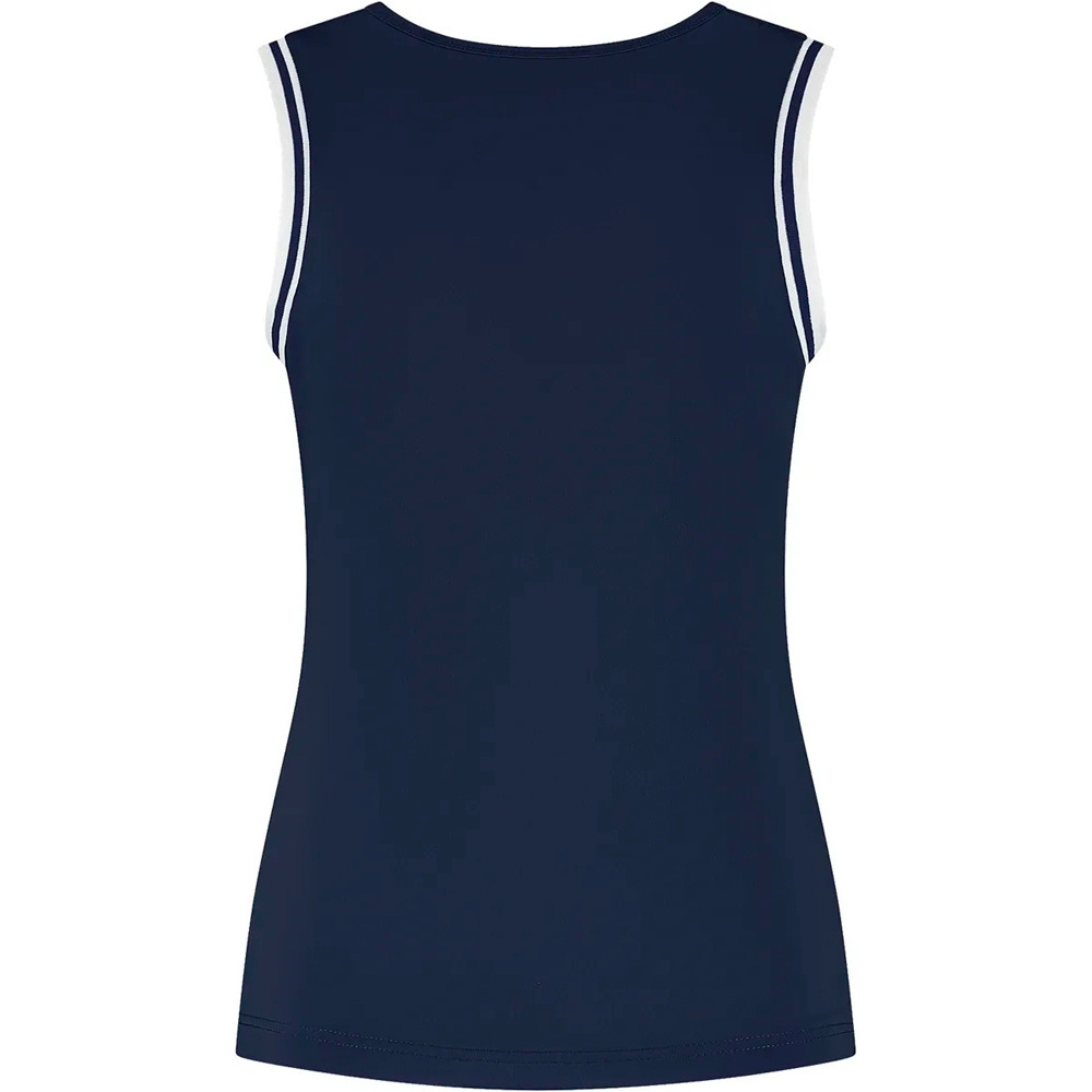 K-Swiss camiseta tenis manga corta mujer CAMISETA KS AP HYPERCOURT CLASSIC vista trasera