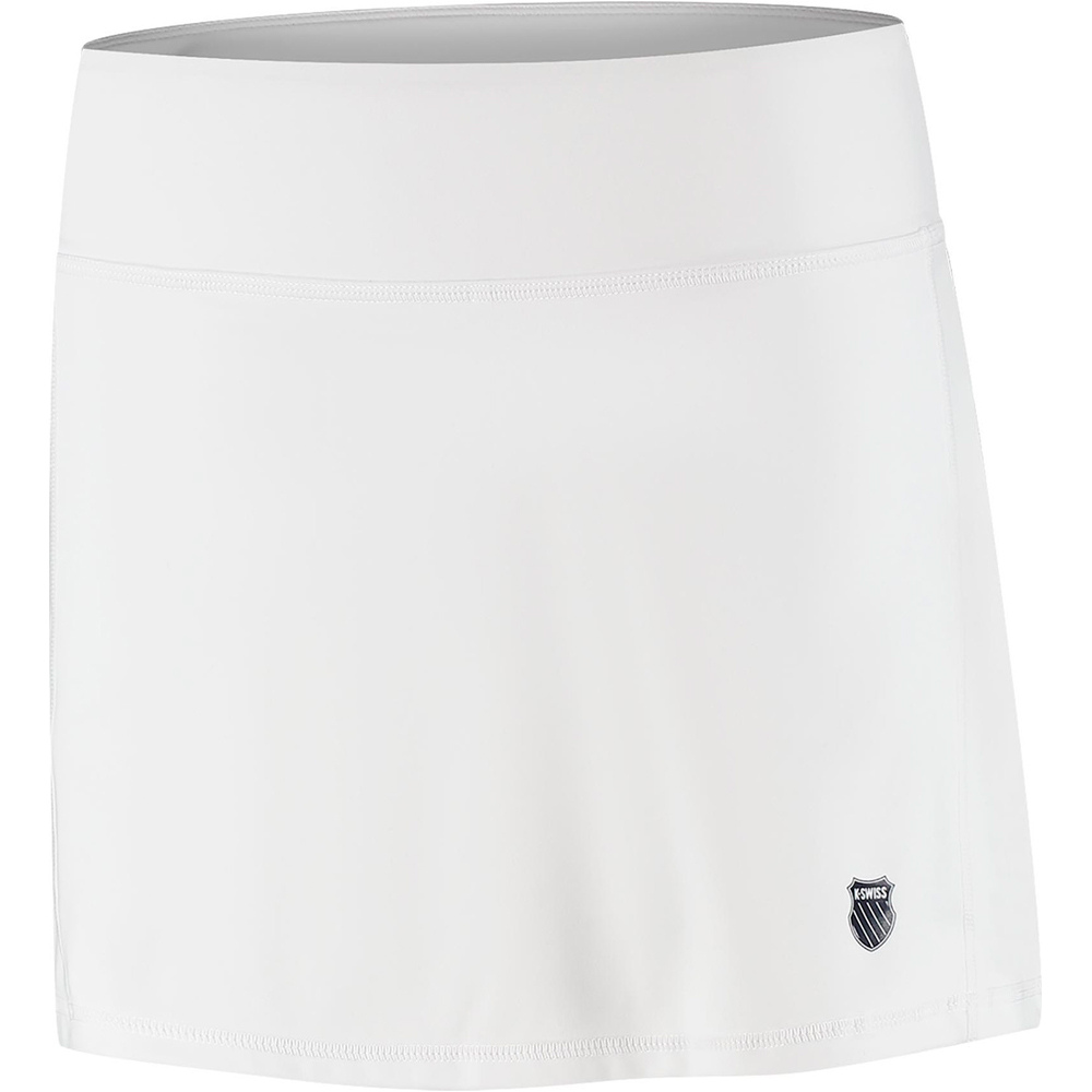 K-Swiss falda tenis FALDA KS AP HYPERCOURT HIGH WAIST vista frontal